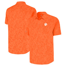Clemson Antigua Lush Button-Down Shirt