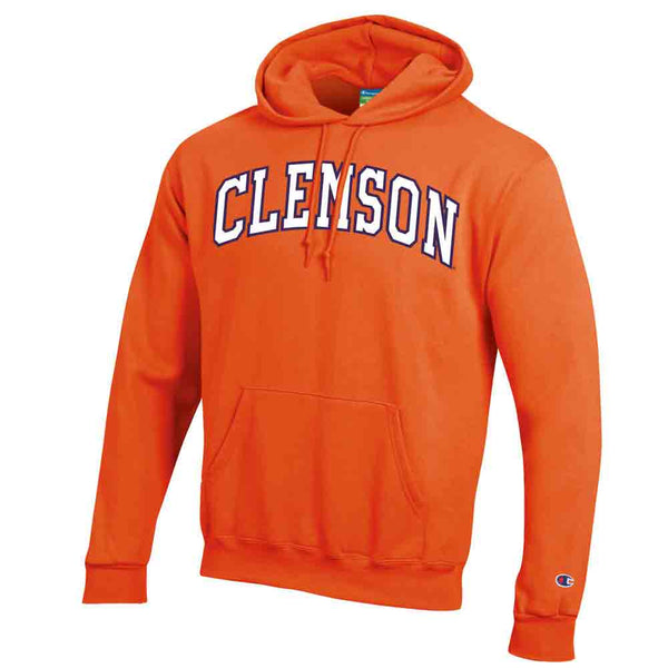 Clemson Champion Powerblend Hood - ORANGE