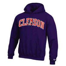 Clemson Champion Powerblend Hood - PURPLE