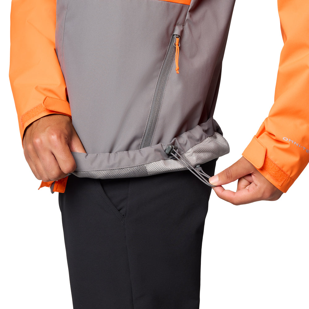 Clemson Columbia Field Bound Waterproof Jacket - ORANGE