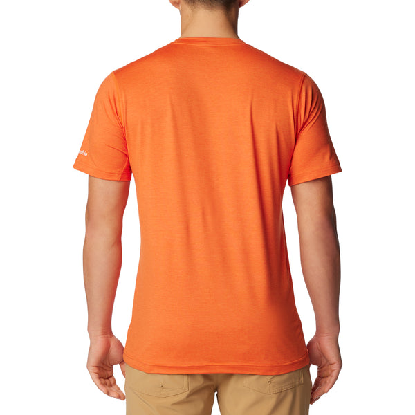 Clemson Columbia Tech Trail Short Sleeve Tee - ORANGE