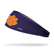 Clemson Junk Logo Headband - PURPLE