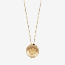 Clemson Kyle Cavan Paw Necklace - GOLD