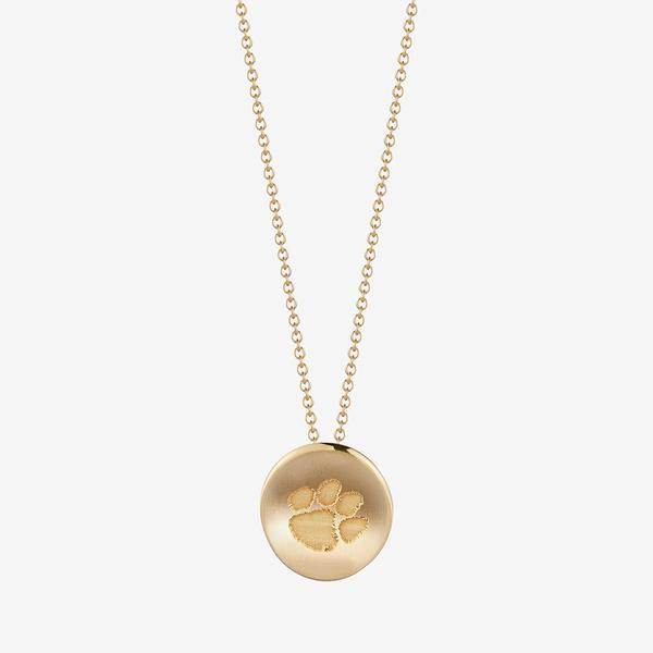 Clemson Kyle Cavan Paw Necklace