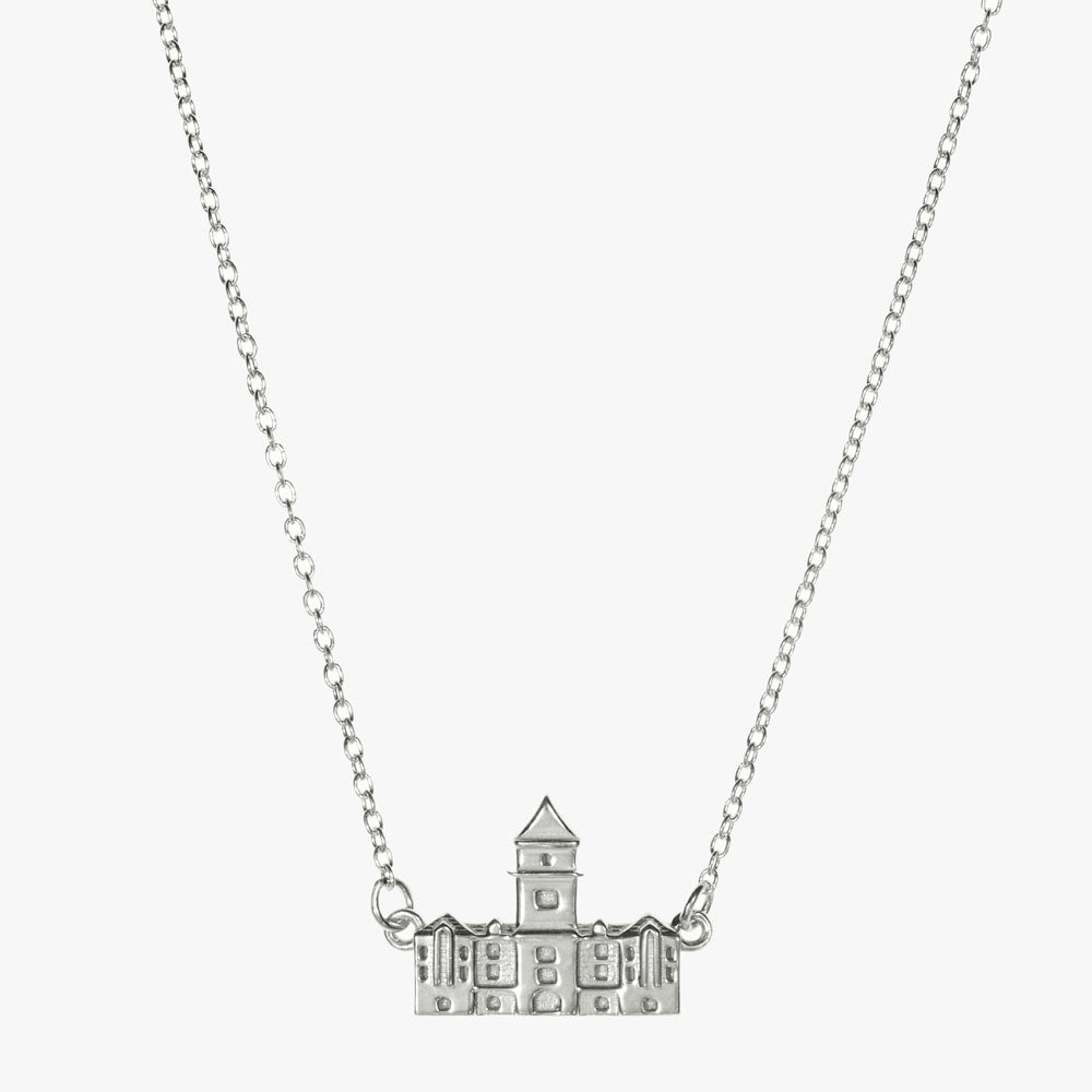 Clemson Kyle Cavan Tillman Hall Necklace - SILVER