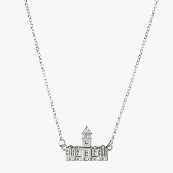 Clemson Kyle Cavan Tillman Hall Necklace - SILVER