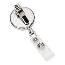 Clemson Metal Retractable Badge Reel