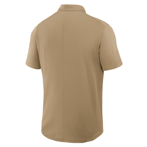 Clemson Nike Beige Victory Paw Polo - TAN