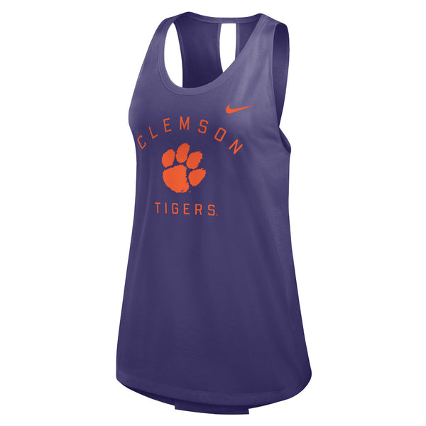 Clemson Nike Women's Open Back Tank