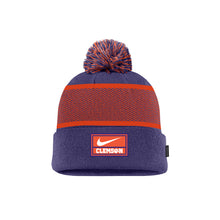 Clemson Nike Youth Team Issue Pom Beanie