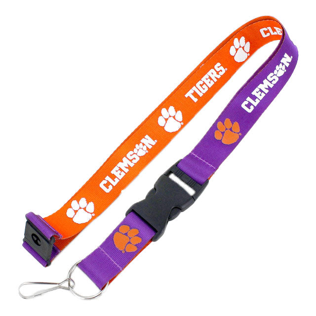Clemson Reversible Lanyard