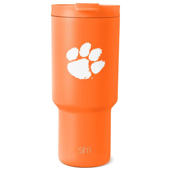 Clemson Simple Modern 30oz Trek Tumbler - ORANGE