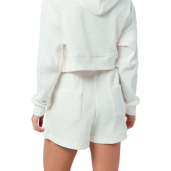 Clemson Women's Hype and Vice Warm Up Shorts - WHITE