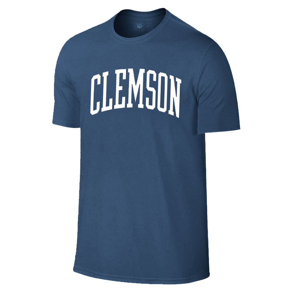 Tiger Sports Shop Arch Pigment Dye Tee - DENIM