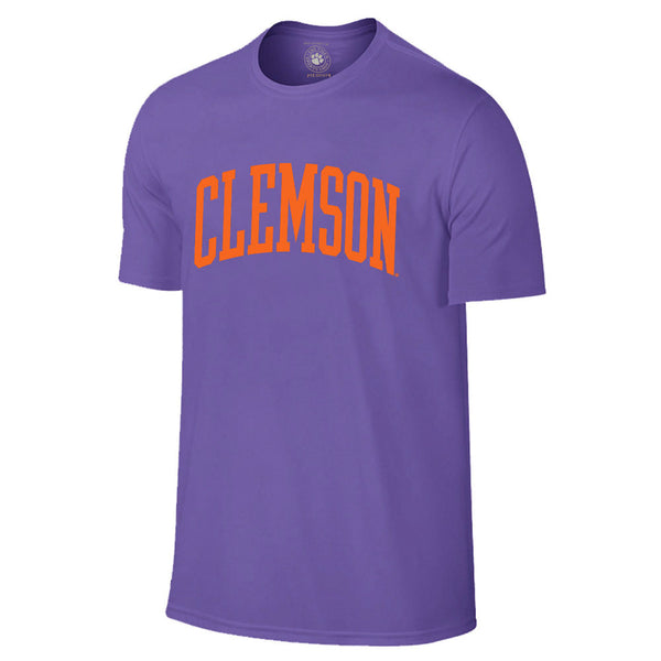 Tiger Sports Shop Arch Pigment Dye Tee - PURPLE