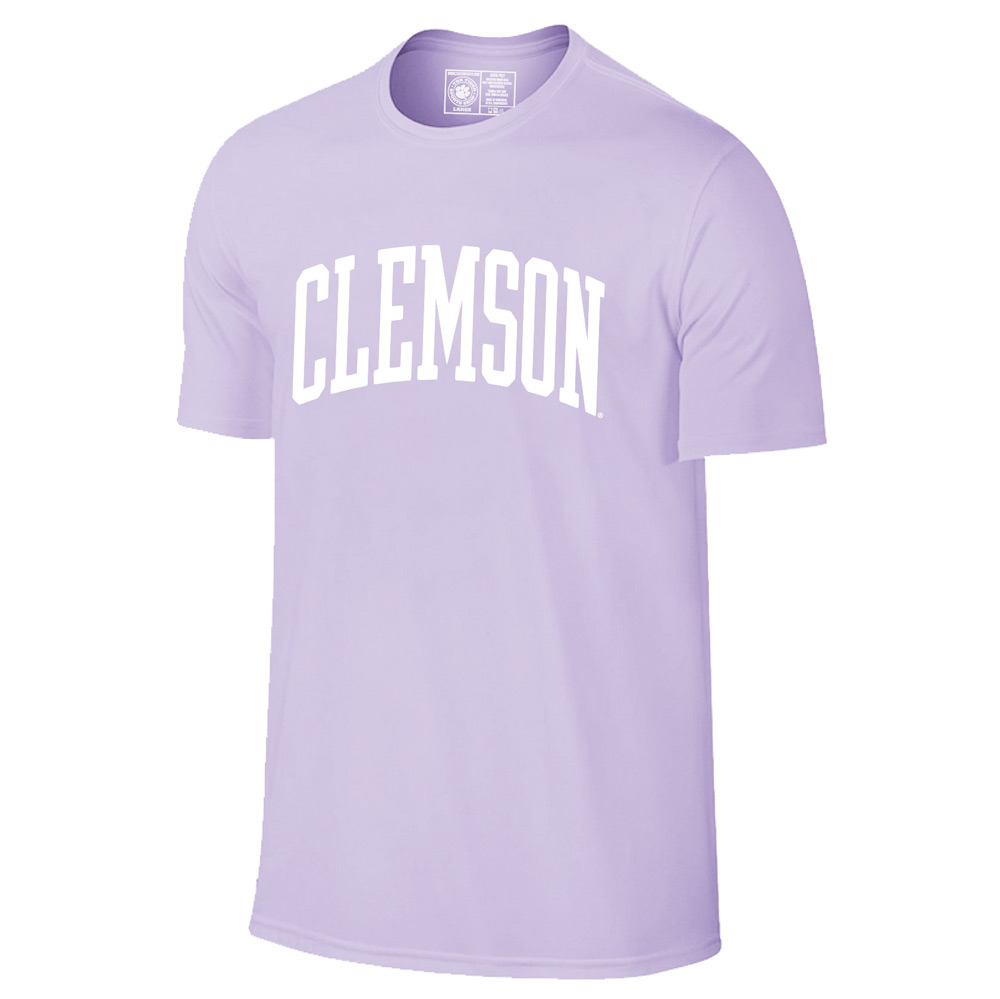 Tiger Sports Shop Arch Pigment Dye Tee - LT PURPLE