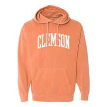 Tiger Sports Shop Arch Pigment Hoodie  - ORANGE