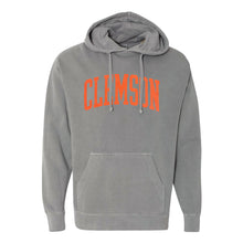 Tiger Sports Shop Arch Pigment Hoodie  - MD GREY