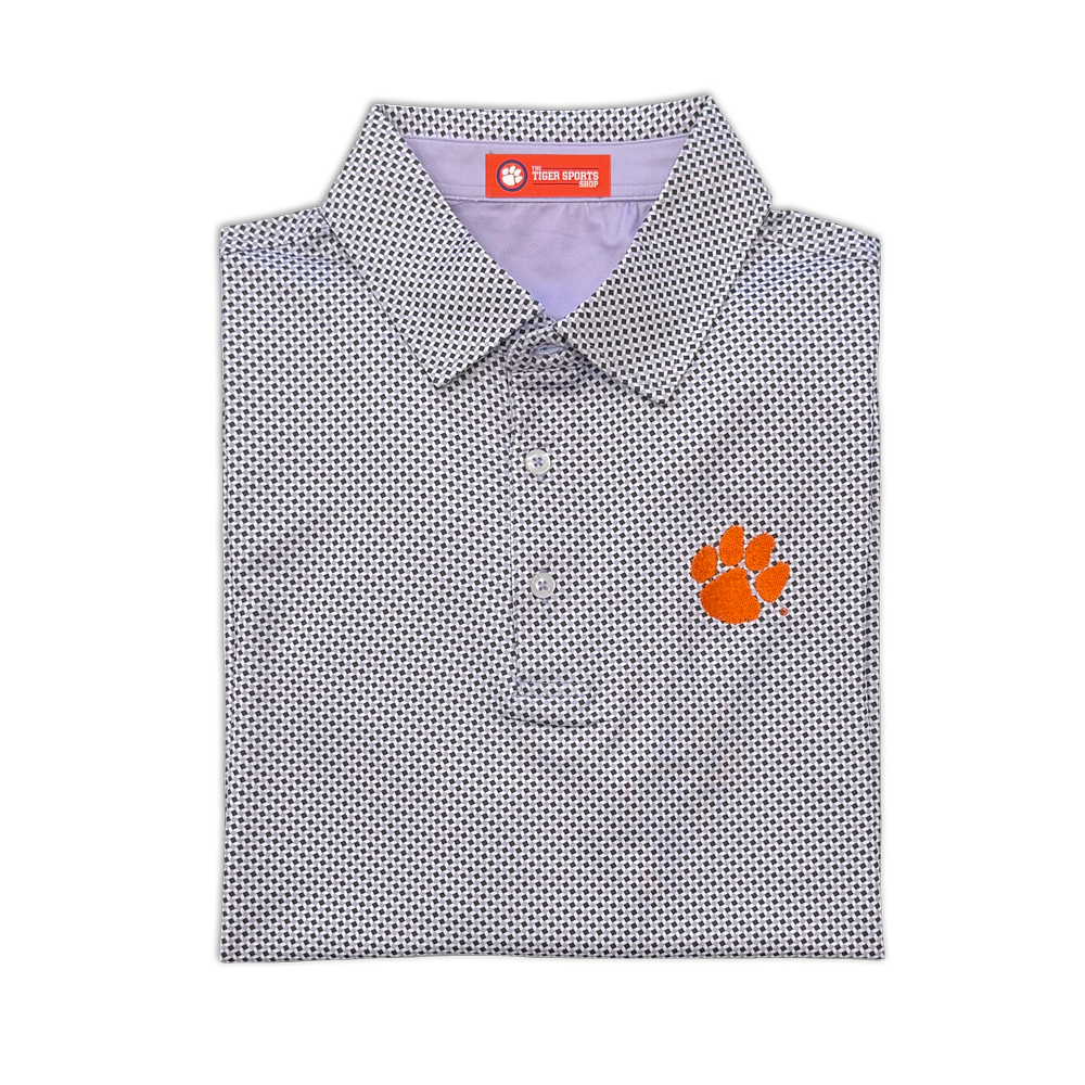 Tiger Sports Shop Diamond Polo - LT PURPLE