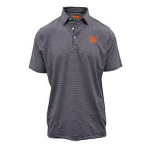 Tiger Sports Shop Double Stripe Polo - PURPLE