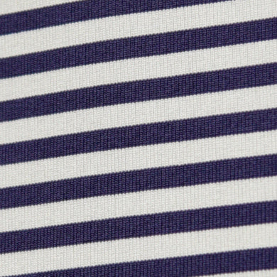 Tiger Sports Shop Double Stripe Polo - PURPLE