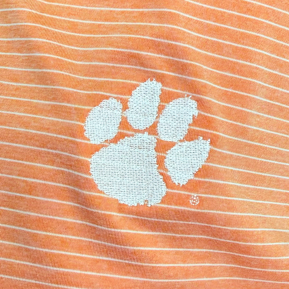 Tiger Sports Shop Narrow Stripe Polo - LT ORG