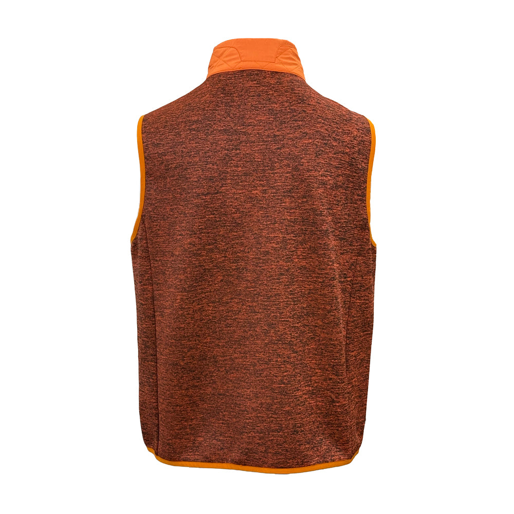 Tiger Sports Shop Polyester Quilted Vest - ORANGE