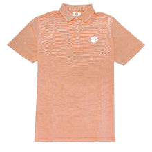 Tiger Sports Shop Two Tone Mini Stripe Polo  - ORANGE