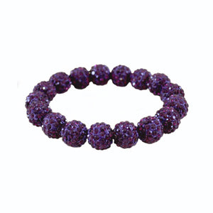 Bling It On Bracelet - PURPLE