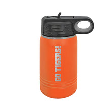 Clemson 12oz Etched Water Bottle  - ORANGE