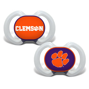 Clemson 2-Pack Pacifier