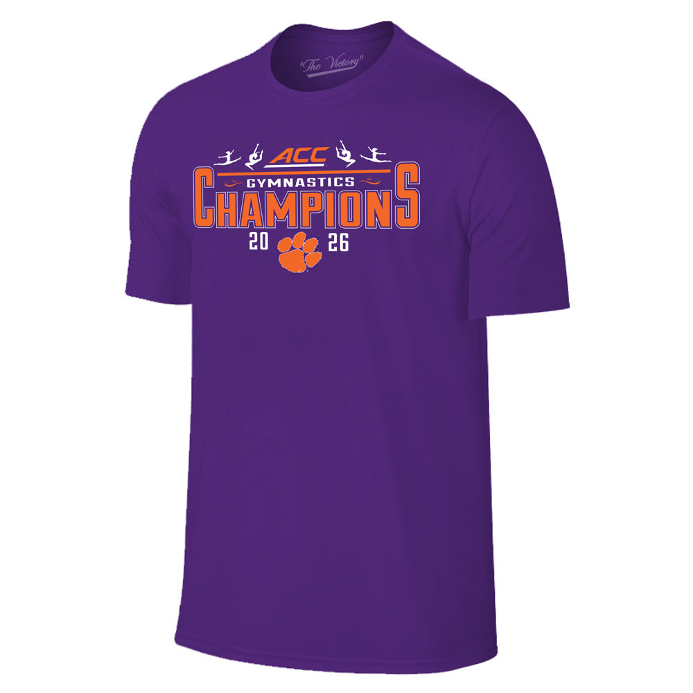 Clemson 2026 ACC Champions Gymnastics Tee