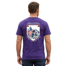 Clemson 2026 Military Appreciation Day Tee - PURPLE