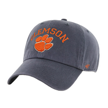 Clemson '47 Arch Paw Clean-Up Cap - NAVY