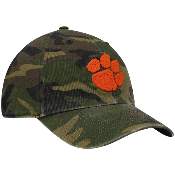 Clemson '47 Camo Paw Cap - CAMO