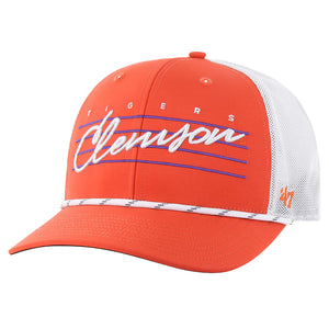 Clemson '47 Downburst Trucker Cap - ORANGE
