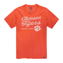 Clemson '47 Dusted Carrick River Tee - ORANGE