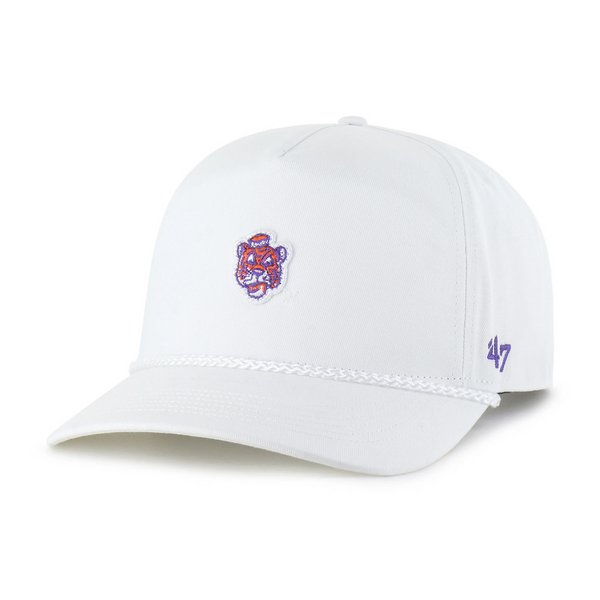 Clemson ’47 Micro Patch Hitch Cap - WHITE