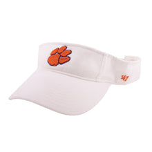 Clemson '47 Paw Visor - WHITE