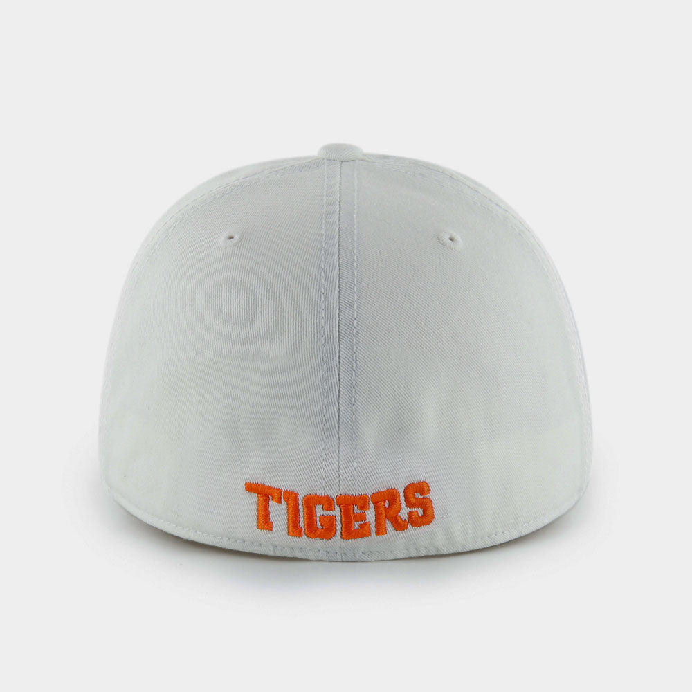 Clemson '47 Tigers Paw Franchise Cap  - WHITE