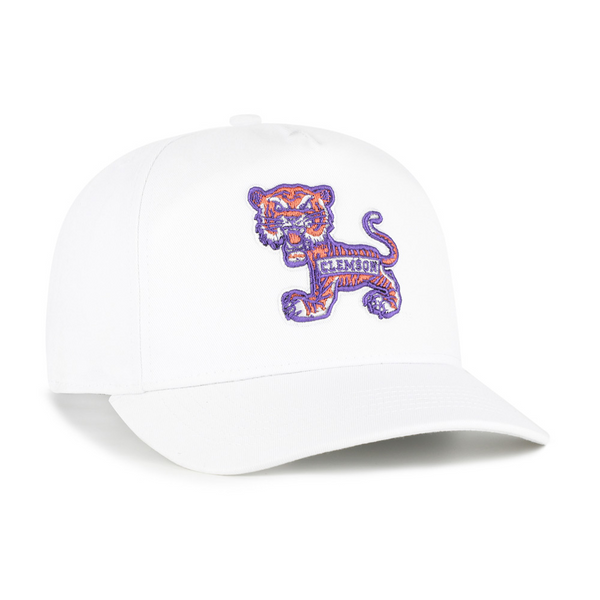 Clemson '47 Vintage Tiger Hitch Hat - WHITE