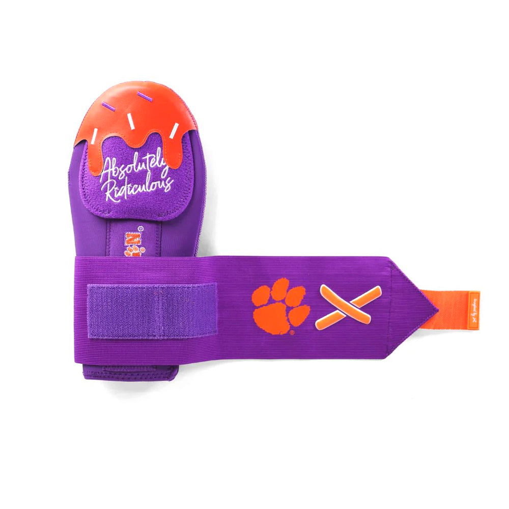 Clemson Absolutely Ridiculous Youth Baseball Sliding Mitt