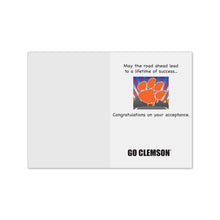 Clemson Acceptance Congrats Card
