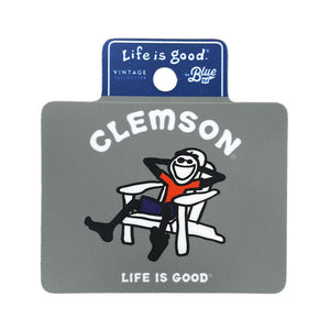 Clemson Adirondack Jake Sticker