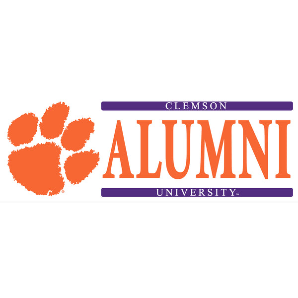 Clemson Alumni Block Magnet