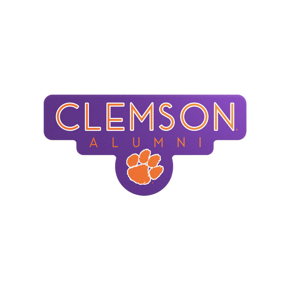 Clemson Alumni Rounded Sticker