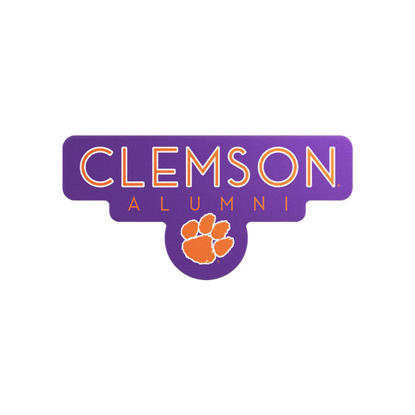 Clemson Alumni Rounded Sticker
