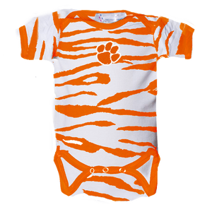 Clemson Animal Print Creeper