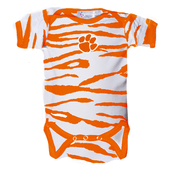 Clemson Animal Print Creeper