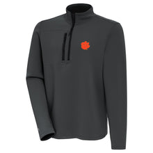 Clemson Antigua Insider Brushed Quarter Zip
